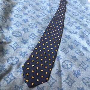Etro Blue and Yellow  Vintage Tie EUC